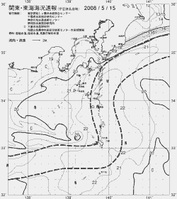 一都三県漁海況速報、関東・東海海況速報(2008/05/15)