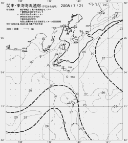 一都三県漁海況速報、関東・東海海況速報(2008/07/21)