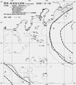 一都三県漁海況速報、関東・東海海況速報(2008/12/30)