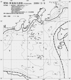 一都三県漁海況速報、関東・東海海況速報(2009/02/09)