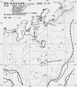 一都三県漁海況速報、関東・東海海況速報(2009/02/27)