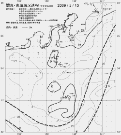 一都三県漁海況速報、関東・東海海況速報(2009/05/13)