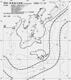 一都三県漁海況速報、関東・東海海況速報(2009/05/27)