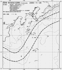 一都三県漁海況速報、関東・東海海況速報(2009/11/20)