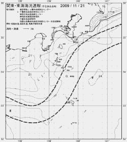 一都三県漁海況速報、関東・東海海況速報(2009/11/21)
