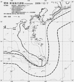 一都三県漁海況速報、関東・東海海況速報(2009/12/07)