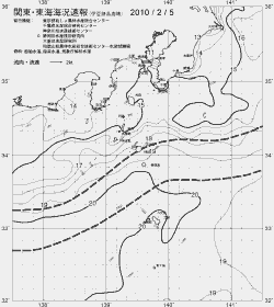 一都三県漁海況速報、関東・東海海況速報(2010/02/05)