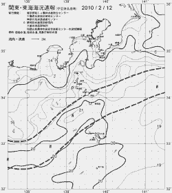 一都三県漁海況速報、関東・東海海況速報(2010/02/12)