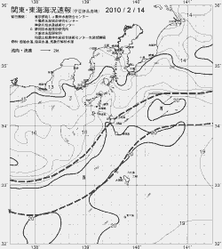 一都三県漁海況速報、関東・東海海況速報(2010/02/14)