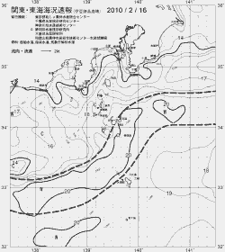 一都三県漁海況速報、関東・東海海況速報(2010/02/16)