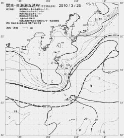 一都三県漁海況速報、関東・東海海況速報(2010/03/26)