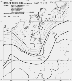 一都三県漁海況速報、関東・東海海況速報(2010/03/28)