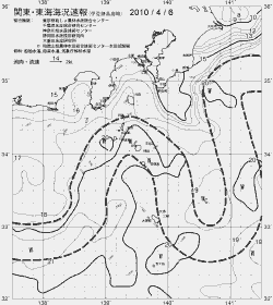 一都三県漁海況速報、関東・東海海況速報(2010/04/06)