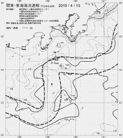 一都三県漁海況速報、関東・東海海況速報(2010/04/15)
