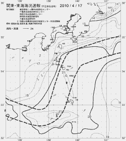 一都三県漁海況速報、関東・東海海況速報(2010/04/17)