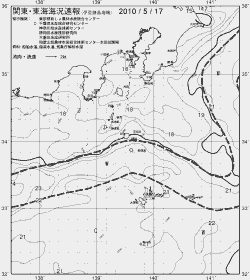 一都三県漁海況速報、関東・東海海況速報(2010/05/17)