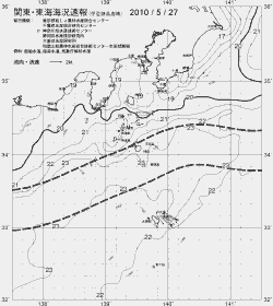 一都三県漁海況速報、関東・東海海況速報(2010/05/27)