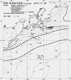 一都三県漁海況速報、関東・東海海況速報(2010/05/29)