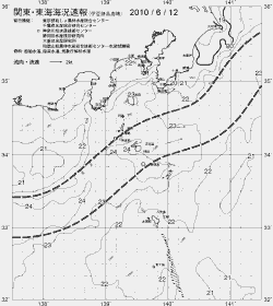 一都三県漁海況速報、関東・東海海況速報(2010/06/12)