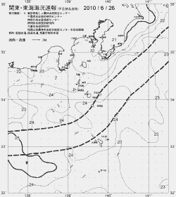 一都三県漁海況速報、関東・東海海況速報(2010/06/26)