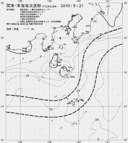 一都三県漁海況速報、関東・東海海況速報(2010/09/21)