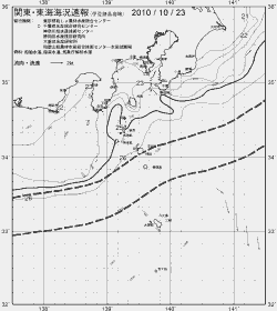一都三県漁海況速報、関東・東海海況速報(2010/10/23)