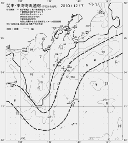一都三県漁海況速報、関東・東海海況速報(2010/12/07)