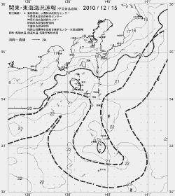 一都三県漁海況速報、関東・東海海況速報(2010/12/15)