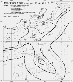 一都三県漁海況速報、関東・東海海況速報(2010/12/17)