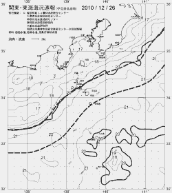 一都三県漁海況速報、関東・東海海況速報(2010/12/26)