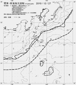 一都三県漁海況速報、関東・東海海況速報(2010/12/27)