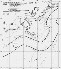 一都三県漁海況速報、関東・東海海況速報(2011/02/07)