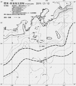 一都三県漁海況速報、関東・東海海況速報(2011/02/12)