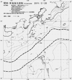 一都三県漁海況速報、関東・東海海況速報(2011/02/20)