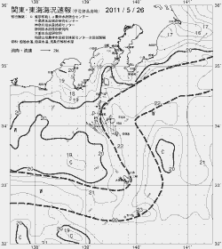 一都三県漁海況速報、関東・東海海況速報(2011/05/26)