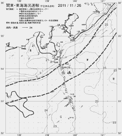 一都三県漁海況速報、関東・東海海況速報(2011/11/26)