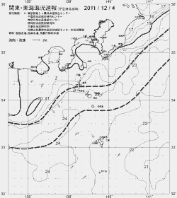 一都三県漁海況速報、関東・東海海況速報(2011/12/04)