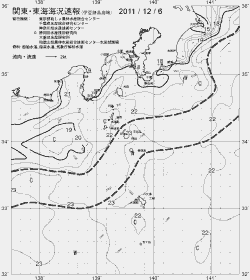 一都三県漁海況速報、関東・東海海況速報(2011/12/06)