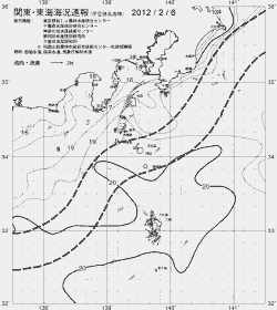 一都三県漁海況速報、関東・東海海況速報(2012/02/06)
