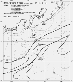 一都三県漁海況速報、関東・東海海況速報(2012/02/11)
