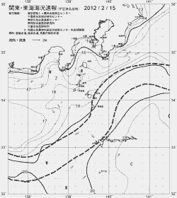 一都三県漁海況速報、関東・東海海況速報(2012/02/15)