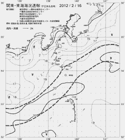 一都三県漁海況速報、関東・東海海況速報(2012/02/16)
