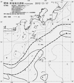 一都三県漁海況速報、関東・東海海況速報(2012/02/17)