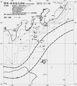 一都三県漁海況速報、関東・東海海況速報(2012/02/19)