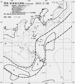 一都三県漁海況速報、関東・東海海況速報(2012/02/26)