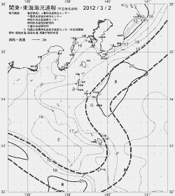 一都三県漁海況速報、関東・東海海況速報(2012/03/02)