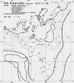 一都三県漁海況速報、関東・東海海況速報(2012/03/28)