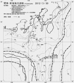 一都三県漁海況速報、関東・東海海況速報(2012/03/30)