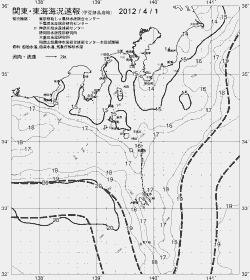 一都三県漁海況速報、関東・東海海況速報(2012/04/01)