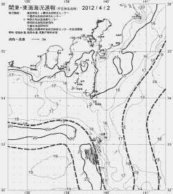 一都三県漁海況速報、関東・東海海況速報(2012/04/02)